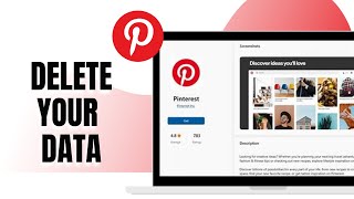 HOW TO DELETE YOUR DATA ON PINTEREST [upl. by Nudnarb891]