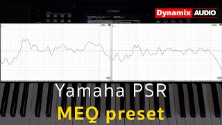 Tutorial  Yamaha PSR  MASTER EQ Preset  S770 amp S775 amp S970 amp S975 [upl. by Elly]