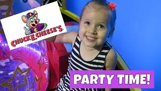 FUN BIRTHDAY PARTY AT CHUCK E CHEESE [upl. by Wendy]