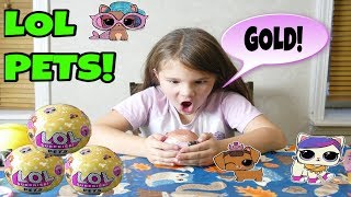 LOL Surprise Pets Hunt for Gold Ball [upl. by Spiros]