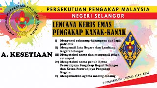 LENCANA KERIS EMAS  BAHAGIAN KESETIAAN [upl. by Sperry]