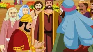 Bible stories for kids  Zacchaeus  Jesus Cartoon Animation in English [upl. by Idnew971]