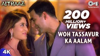 Woh Tassavur Ka Aalam  Kareena Kapoor  Akshay Kumar  Udit Narayan  Alka Yagnik  Aitraaz Movie [upl. by Enialb500]