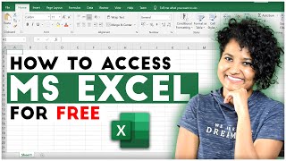 How to get MS Excel for FREE  Part 1 of 3  Complete MS Excel Tutorial 2023 [upl. by Naul]