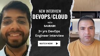 3 yrs DevOps Engineer LIVE Interview interviewquestions devopstraining cloudtraining devops [upl. by Lalitta423]