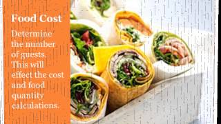 How to Calculate Cost amp Quantities of Catering Food [upl. by Herwick571]