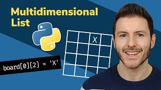 Multidimensional Lists in Python [upl. by Ravens]