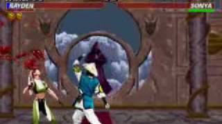 Mortal Kombat Trilogy Rayden Very Hard Champion Ladder part 12 [upl. by Magena]