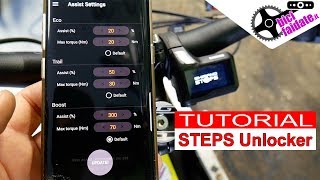 NUOVA APP PER EBIKE SHIMANO STEPS  STEPS UNLOCKER [upl. by Fisa]