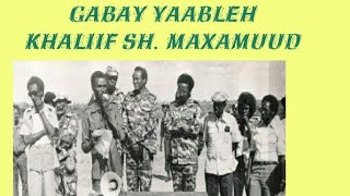 Libaax coofle Khaliif Sh Maxamuud 1981 [upl. by Essyle933]