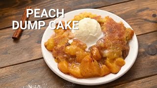 How to Make Peach Dump Cake [upl. by Viv]