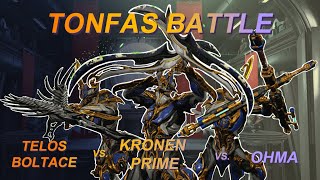 Kronen Prime Telos Boltace amp Ohma Comparison amp Builds  Warframe [upl. by Angil]