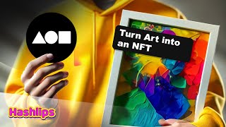 Turn ART into an NFT using Foundation [upl. by Macmullin555]