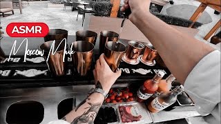 asmr  MOSCOW MULE Cocktail  Bartender at Work Part 5  GoPro Hero 9 [upl. by Missy]