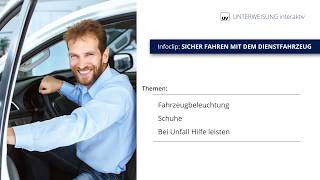 Sicher fahren mit dem Dienstwagen  Unterweisung interaktiv  Universum Verlag GmbH [upl. by Baugh883]