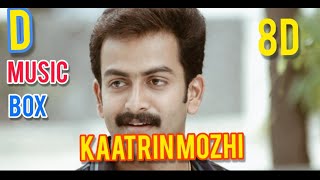 Kaatrin Mozhi Mozhiya  Mozhi Songs  Use headphones  Cover version8D Music [upl. by Drol27]