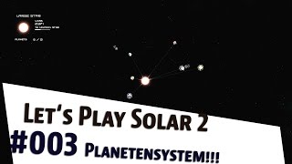 Lets Play Solar 2 quotPlanetensystemquot german  deutsch [upl. by Isoais]