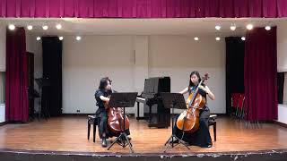 【1131政大交響沙龍】JeanBaptiste Barrière Sonata for Two Cellos in G major Mvt 1 [upl. by Lohse]