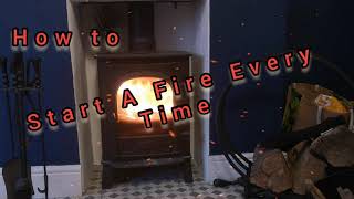 How To Light A Multi Fuel Stove Every Time [upl. by Notloc]