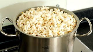 Comment faire du pop corn avec du sucre et du lait  How to make pop corn with sugar and milk [upl. by Creighton]