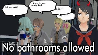 I blocked off all the schools bathrooms in School Girls Simulator and this happened [upl. by Notxed]