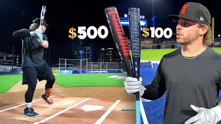 500 BAT vs 100 BAT  2025 Marucci BBCOR Baseball Bat Review [upl. by Azmah]