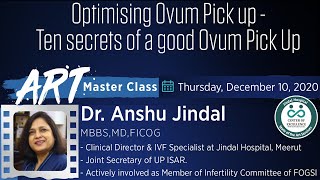 Optimising Ovum pickup 10 secrets of a good ovup pick up [upl. by Nylsaj980]