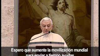 El Papa pide ayudas para las víctimas de hambruna en el Cuerno de África [upl. by Elstan190]