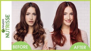 How to Apply Nutrisse Color Reviver  Garnier Hair Color [upl. by Ullyot505]