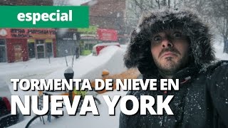 ESPECIAL Tormenta histórica de nieve en NuevaYork [upl. by Wareing405]