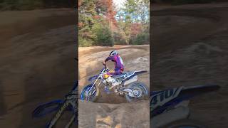 Yamaha Yz450f Berm Blasting ✊🏼 motocross moto bikelife havefun riding motorcycle [upl. by Towney]