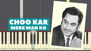 Chookar Mere Man Ko  Piano Tutorial for Beginners with Arpeggios [upl. by Maro]