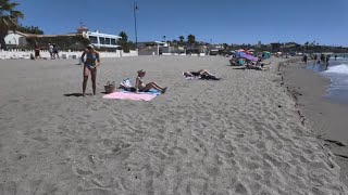 š‡Ŗš‡ø La Cala de Mijas Beach Walk Costa del Sol Spain [upl. by Goldshlag]