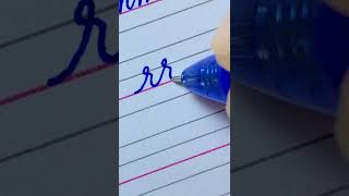 English Cursive Writing small letter r  Cursive Writing for beginner  Cursive Handwriting Practice [upl. by Eetsirk]