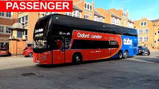 Passenger Perspective  Oxford Tube Plaxton Panorama [upl. by Hgielram]