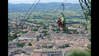 Gubbio  Umbria Italy  4K [upl. by Wolford]