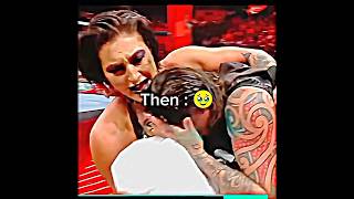 Rhea Ripley  and  Dominik Mysterio Then VS Now Edit 💔✨🥹wwe short thenandnow [upl. by Annoyt]