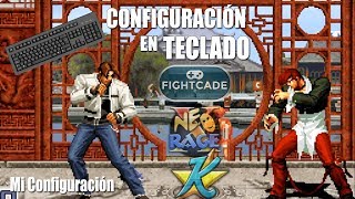 Como configurar los controles del NeoRAGEx WinKawaks y Fightcade Mi Configuración [upl. by Ihtac699]