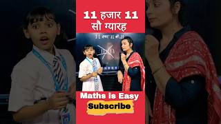 How to write 11 hajar 11 so 11  shorts ytshorts viralmaths maths fun tabletrick trending [upl. by Nytsirt454]