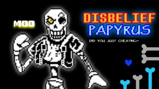 Undertale Disbelief Papyrus ► All Completed Phases  Full Battle [upl. by Pollak]