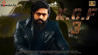 KGF Chapter 3 Full Movie facts HindiYashSanjay DuttRaveena SrinidhiPrashanth NeelV Kiragandur [upl. by Kosak]