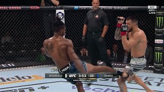 UFC Fighter HIGHLIGHTS Sedriques Dumas Abu Azaitar  With Prediction [upl. by Airdnaz]