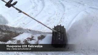 Husqvarna Kehrwalze  Snow Sweeper [upl. by Ak887]