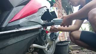 review revol matic di motor beat injeksi setelah 2 bulan pakai [upl. by Noyar282]