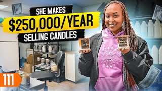 Candle Business Makes 300000 In 18 Months [upl. by Furlani]