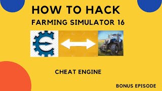 How To Hack Cash In Farming Simulator 16 Cheat Engine  Need your support [upl. by Marla884]