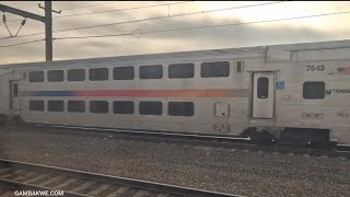 Gambakwe travels from New York to Washington by Amtrak rail [upl. by Nitsirc]