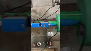 Ultrasonic clampon portable flow meter testing video [upl. by Eiralav493]