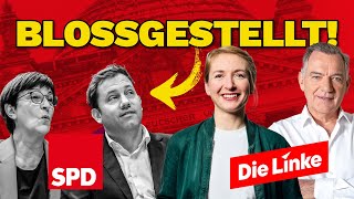 LINKE Stellt SPD Bloß Mit Dieser Genialen Aktion [upl. by Colby]