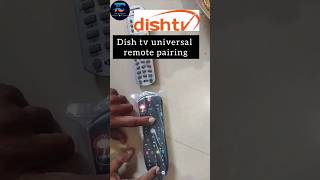 How to Pair DishTV Remote with TV Remote  How to Configure Dishtv Universal Remote 2023 [upl. by Francklyn]